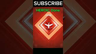 CSRANK Heroic doneshortsviralfreefire [upl. by Anitnoc846]