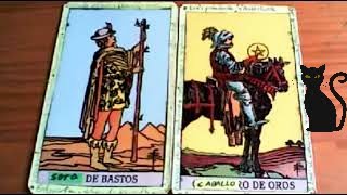 Combinaciones tarot con la SOTA de BASTOS  ARCANOS MENORES DE OROS Por TARA [upl. by Samot643]