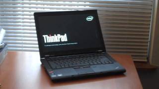 ThinkPad T410 unboxing [upl. by Ellenhoj]