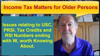 Income Tax Matters for Older Persons [upl. by Klein236]