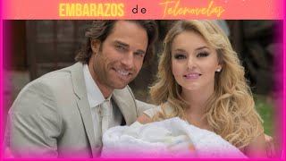 EMBARAZOS 🤰 👶 de TeLeNOVeLAS😍 Angelique boyer Lo que la vida me robó [upl. by Dang]