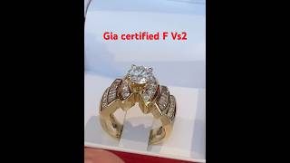 Gia natural diamond ring for sale diamondjewellery diamondring goldjewelry diamondengagement [upl. by Gottwald]