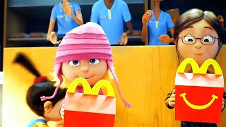 Happy Meal Scene  DESPICABLE ME 4 2024 Movie CLIP HD [upl. by Tengler]