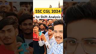 SSC CGL PRE  1st Day  1st Shift Analysis 🔥 क्या अलग है ssc cgl cgl2024 ssccgl [upl. by Festa]