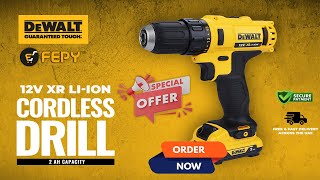 Power up your projects with the Dewalt 12V Compact Drill Driver ⚙️ Now just AED 491 was AED 550 [upl. by Willumsen456]