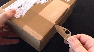 Unboxing Scharfes Schiffchen La Navette par Artisan Coutelier [upl. by Marmion]