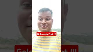 Golconda Fort  Hyderabad 😱🙏 golcondaforthyderabad travel fort vlog hyderabadtourism [upl. by Eiramasil]