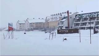 Los Penitentes amaneció nevado en el inicio de primavera [upl. by Aaren67]