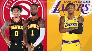 🔴LAKERS MEGATRADE REJECTED BY HAWKS [upl. by Eliam]