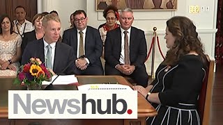 Chris Hipkins sworn in as New Zealand Prime Minister after Jacinda Arderns resignation  Newshub [upl. by Redman]