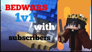 Bedwars With Subscribers 500 Subscribers Special Video Nethergames Bedwars Kk Mcpe [upl. by Aicil]