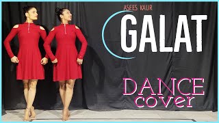 Galat Dance Cover  Asees Kaur  Rubina Dilaik  Basic Contemporary dance The Nachania [upl. by Nailluj]