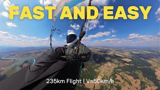 235km In The Flatlands  Bulgaria XC Paragliding [upl. by Dobrinsky]