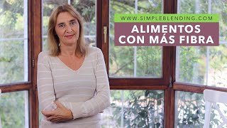 EN QUÉ ALIMENTOS HAY MÁS FIBRA  Beneficios de la fibra dietética [upl. by Glynis854]