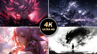 TOP 10 Best ANIME Live Wallpapers Lively Wallpaper  Free download rainmeter animewallpapers [upl. by Niac]