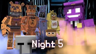 MINE Nights at Freddys ORIGINS  Night 5  Five Nights at Freddys Minecraft Roleplay [upl. by Lleryd222]