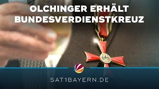 Auszeichnung für Entwicklungshilfe Olchinger erhält Bundesverdienstkreuz [upl. by Massimiliano]