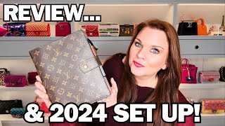 5 YEAR LOUIS VUITTON GM AGENDA REVIEW amp PLANNER SET UP FOR 2024 minimal planning [upl. by Aevin115]