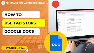 How to Use Tab Stops Google Docs  How Does Tab Stops Work in Google Docs [upl. by Ramal994]