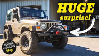 This Classic Jeep Wrangler TJ is Hiding a Secret Upgrade [upl. by Hayyikaz]