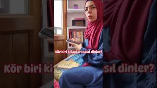 Görme Engelliler Yazıları Nasıl Dinler biyol BilgeYolda engelli kitap [upl. by Stargell93]