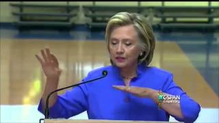 Hillary Clinton Press Conference August 10 2016 FULL Addressing GOP Trump Rubio and Campaign [upl. by Erika]