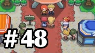 Lets Play Pokemon Platinum  Part 48  Flint amp Volkner [upl. by Ayotaj]