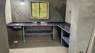 Low budget Best Granite Kitchen Countertops Idea  Kam paisa me granite kitchen platform kise banaye [upl. by Almallah]