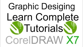 Corel Draw X7 Tutorials Complete Training Course Part 1  Intro [upl. by Oriana]