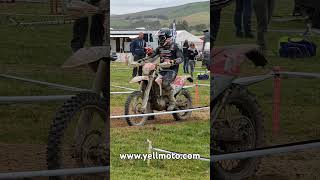 Jed Etchells Fantic Enduro Rider setting off on Acerbis Cross Test Sunday GP Enduro Of Wales [upl. by Orsay]