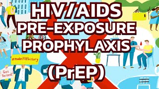 HIV PreExposure Prophylaxis PrEP updated 2023  CRASH Medical Review Series [upl. by Enywtna122]