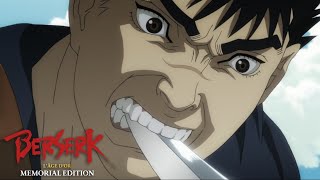 Guts vs Griffith  Berserk  LÂge dor  Memorial Edition [upl. by Asimaj543]