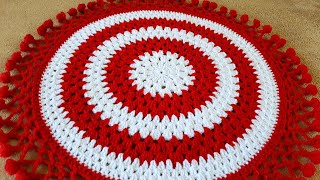 Thalposh design crochet table cover woolen rumalcrosia thalposh [upl. by Ramat834]