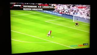 SPURS 4 0 LIVERPOOL MATCH ANALYSIS 2012 [upl. by Ayila]