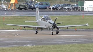 Diamond Aircraft DART450 World Premiere at Farnborough Airshow 2016 [upl. by Debarath]