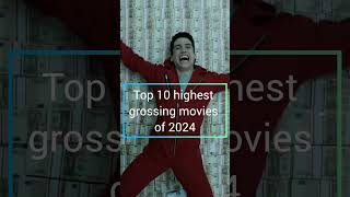 2024 Highest Grossing Movies shorts [upl. by Enaed53]