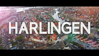 Harlingen  Netherlands  Aerial Video [upl. by Ycak]