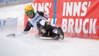 RodelHöhepunkte vom NaturbahnWeltcup im KühtaiTirol 20162017  FIL Natural Track Luge [upl. by Rocky]