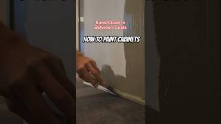 How to Paint Cabinets 🎨🖌🎨 painting tips tricks hacks diy home remodel cabinet colors [upl. by Hamid]