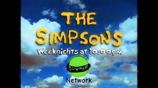 Bounce Network  The Simpsons Nouveau Postmodern Comedy for the Masses Promo June 18th 2000 [upl. by Jezrdna]