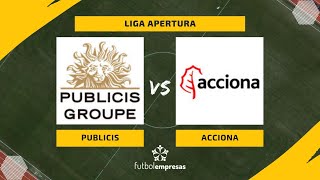 Acciona se aplica para derrotar por la mínima a un complicado Publicis [upl. by Baras117]