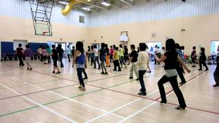 Poohs Merengue  Winnie Yu  Line Dance  LDEX 2014 Year End Party [upl. by Tory]