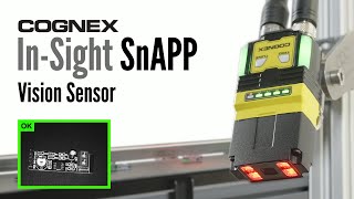 Automated Quality Control Made Easy  InSight SnAPP Vision Sensor  Cognex [upl. by Assilaj]