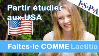 Partir étudier aux USA  Faitesle comme Laetitia [upl. by Ancell]