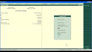 How to Make Consolidated Balance Sheet in TallyERP 9 [upl. by Goeselt]