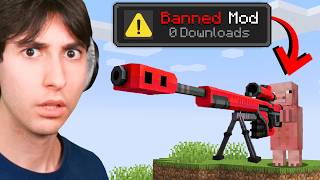 I Tried Banned Minecraft Mods [upl. by Hayden]