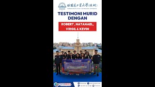 Interview dengan Murid TUTORAVEL yang diterima di Harbin Institute of Technology Shenzhen 2024 [upl. by Sumetra]