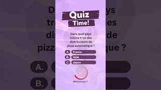 Fait insolite  pourtoi quiz quiztime challenge [upl. by Wappes784]