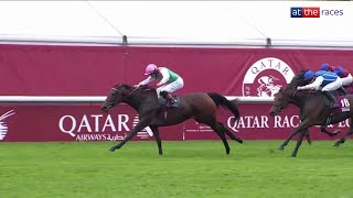 BLUESTOCKING brings home PRIX DE LARC DE TRIOMPHE glory [upl. by Hctud]