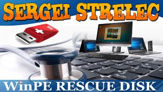 Best Windows PE  Computer Technician Repair Tool  Rescue Disk  Sergei Strelec [upl. by Portia501]